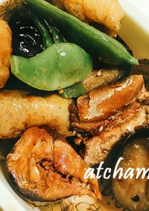 レンジ5分♪鯖缶と茄子の煮物☆常備菜にも-レシピのメイン写真