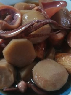 イカと里芋の煮物-レシピのメイン写真