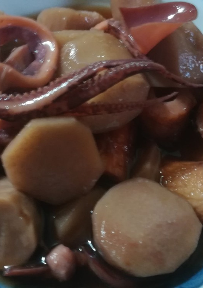 イカと里芋の煮物-レシピのメイン写真