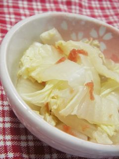 ✿レンジで簡単✿白菜の梅&ポン酢和え~-レシピのメイン写真