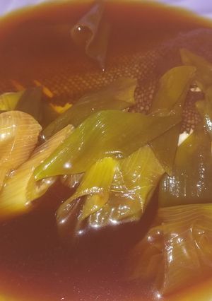 長ネギとカレイの煮付け-レシピのメイン写真