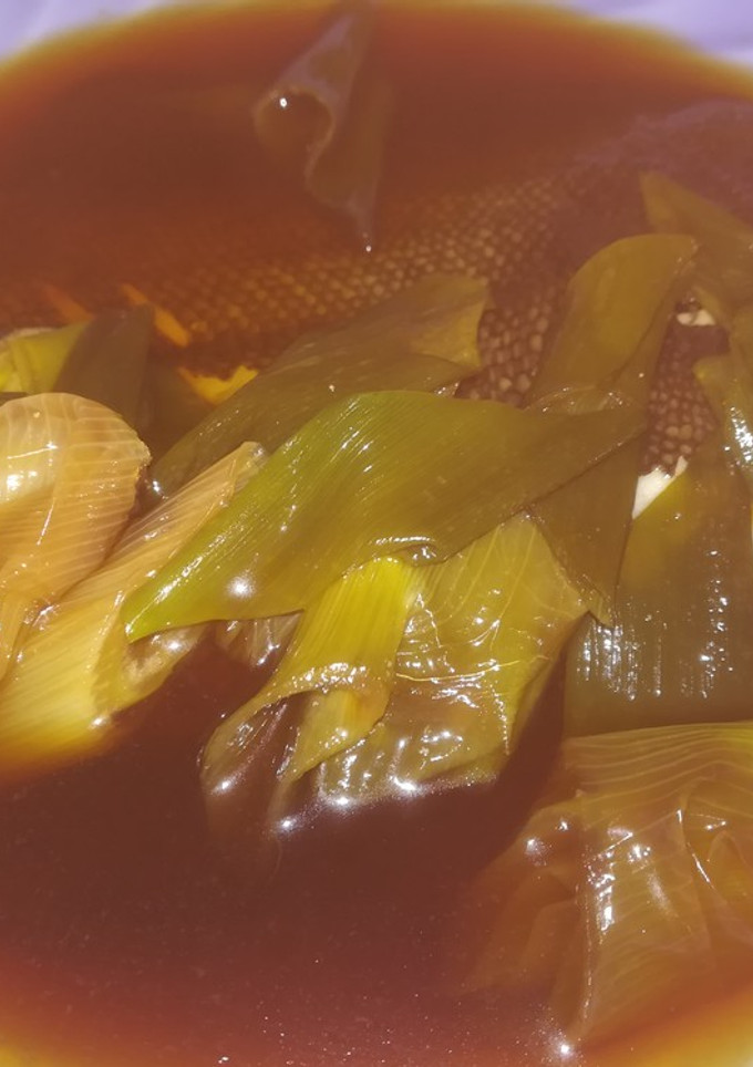 長ネギとカレイの煮付け-レシピのメイン写真