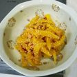 古漬け沢庵の中華風炒め