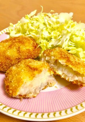 新玉ねぎたっぷり☆ツナコロッケ-レシピのメイン写真