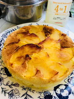 りんご入り123ケーキ-QC使用--レシピのメイン写真