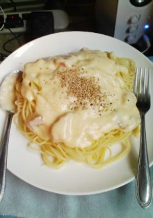 やたらチーズパスタ-レシピのメイン写真