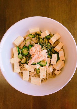 ふるる冷麺で作る 冷汁風-レシピのメイン写真