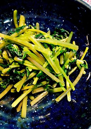 春の味覚*葉わさび*のお浸し-レシピのメイン写真
