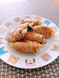 豚肉とポテトフライの磯巻き♬~照り焼き味-レシピのメイン写真