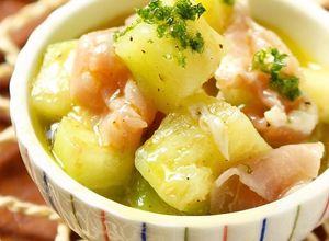 すだち香る水茄子と生ハムの前菜-レシピのメイン写真