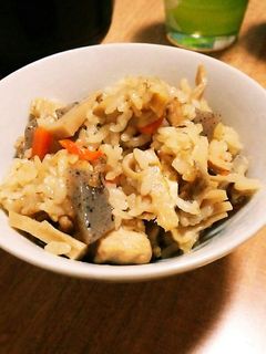 具ぅ!炊き込みごはん(筍の煮物アレンジ)-レシピのメイン写真