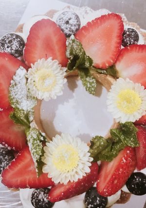 春爛漫✿花輪の様なフルーツタルト-レシピのメイン写真