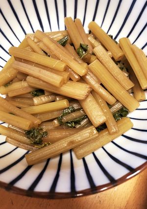 ばあばのレシピ フキの煮物-レシピのメイン写真