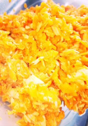 離乳食の思い出。にんじんとツナふりかけ-レシピのメイン写真