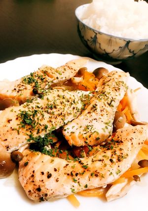 簡単！包まない鮭のホイル焼き-レシピのメイン写真