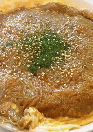 冷麺で堅焼きそば風-レシピのメイン写真
