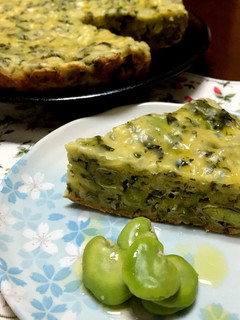 フライパンで簡単*春野菜のケークサレ-レシピのメイン写真