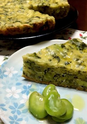 フライパンで簡単＊春野菜のケークサレ-レシピのメイン写真
