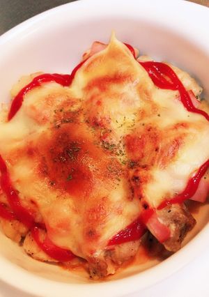 超簡単！鶏むね肉のスタミナチーズ焼き**-レシピのメイン写真