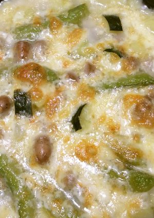 ホワイトルー de 春野菜のグラタン-レシピのメイン写真