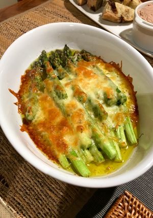 アスパラガスのチーズグリル-レシピのメイン写真