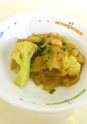 大豆と豚肉のカレー煮込み-レシピのメイン写真
