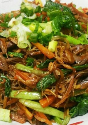 簡単焼きビーフンの作り方-レシピのメイン写真