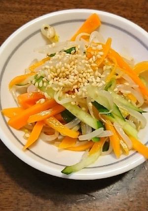 かどやの純正ごま油で作るナムル-レシピのメイン写真