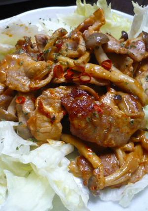 豚肉のマヨ辛炒め-レシピのメイン写真