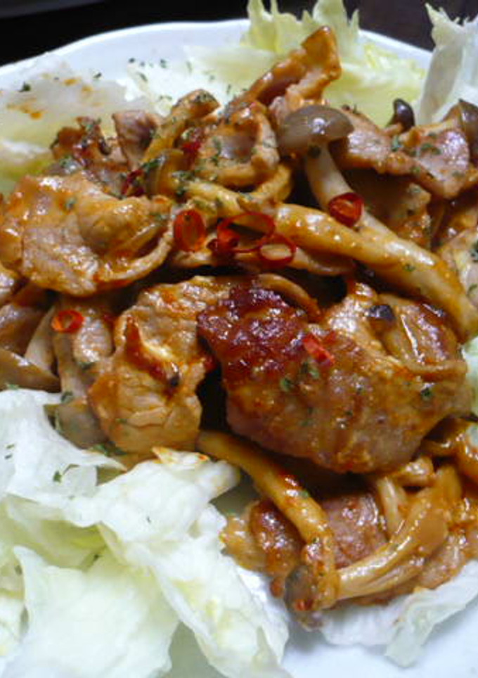 豚肉のマヨ辛炒め-レシピのメイン写真
