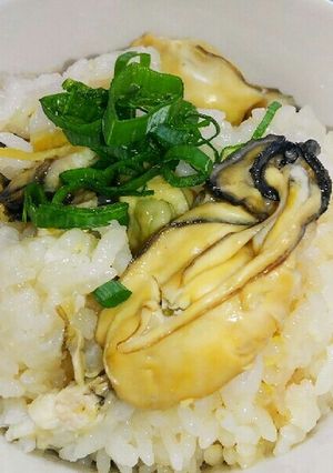 ☆白だしで絶品‼牡蠣の炊き込みご飯☆☆☆-レシピのメイン写真