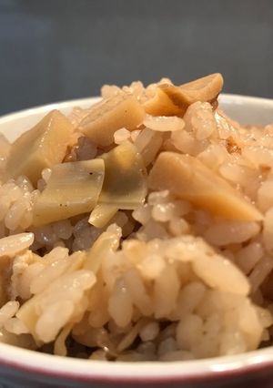 たけのこの煮物から★たけのこご飯★美味-レシピのメイン写真