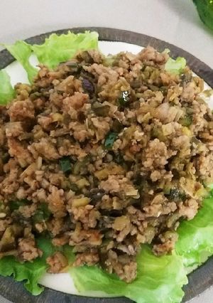 夏野菜たっぷり♪茄子と胡瓜で簡単肉味噌-レシピのメイン写真