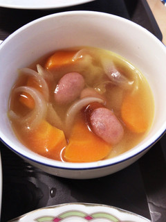 レンジで簡単!即席コンソメスープ-レシピのメイン写真