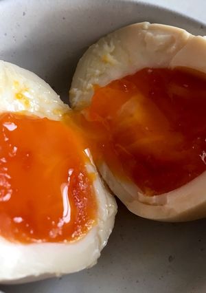 超簡単半熟味付け煮卵(おつまみにも)-レシピのメイン写真