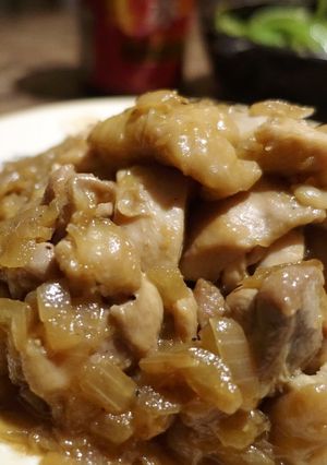 かんったん鶏の生姜焼き【鶏のもも肉で！】-レシピのメイン写真