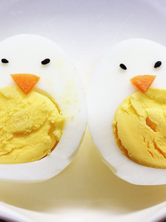 不器用でもできる!ゆで卵コッコ♡卵ひよこ-レシピのメイン写真
