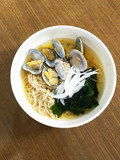 アサリと新玉のあっさり冷麺-レシピのメイン写真