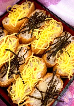 2018年＊お花見弁当-レシピのメイン写真