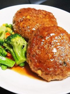 簡単 豆腐ハンバーグ (照り焼き風味)-レシピのメイン写真