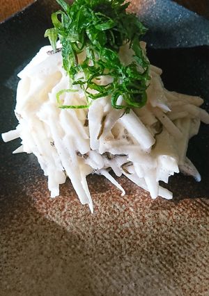 長芋千切り塩昆わさび和え-レシピのメイン写真