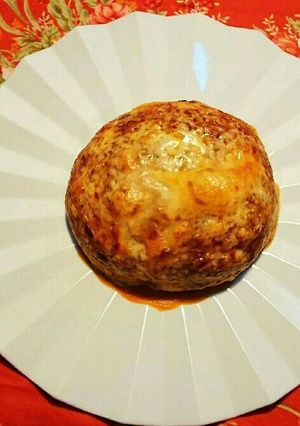 煮込みハンバーグ・チーズオーブン焼き-レシピのメイン写真