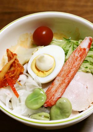 具だくさん☆春のふるる冷麺-レシピのメイン写真