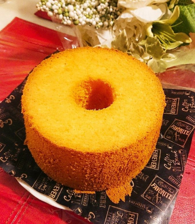 Peachな桃シフォンケーキ~✴️-レシピのメイン写真