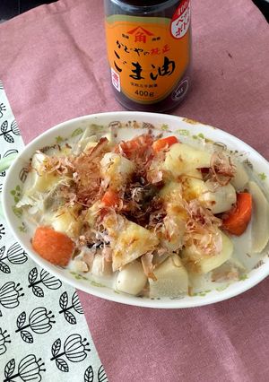 根菜ミックスde和風グラタン-レシピのメイン写真