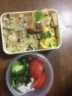 山菜おこわ-レシピのメイン写真