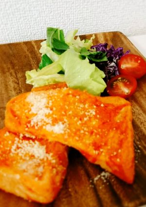 野菜ジュースのイタリアンフレンチトースト-レシピのメイン写真