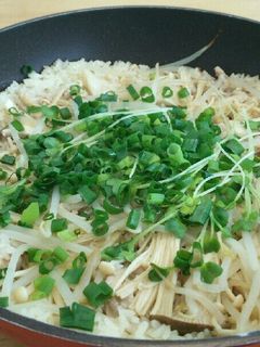 豚バラ肉の和風ピラフ-レシピのメイン写真
