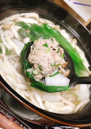 ゴールデンカムイ風☆鶏のチタタプのオハウ-レシピのメイン写真