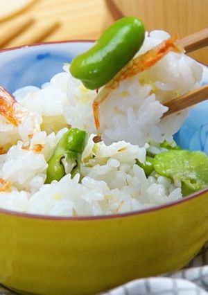 そら豆ごはん-レシピのメイン写真